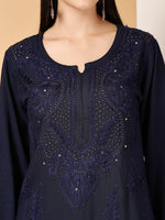 Load image into Gallery viewer, Aqsa Premium Chikankari Kurti Set