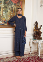 Load image into Gallery viewer, Nagma Premium Chikankari Mukaish Viscose Set