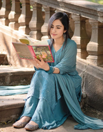 Load image into Gallery viewer, Nagma Premium Chikankari Mukaish Kurti Set