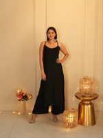 Load image into Gallery viewer, Parinoor Chanderi Cotton Chikankari Kurti Set