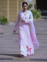 Load image into Gallery viewer, Anushka Premium Viscose Kurti Set Baby Pink Viscose