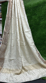 Load image into Gallery viewer, Hansini Premium Maheshwari Silk Saree