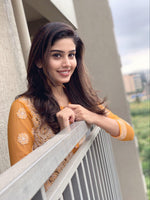 Load image into Gallery viewer, Zara Styled Georgette Chikankari Kurti With White Sharara