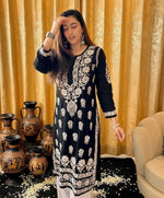 Load image into Gallery viewer, Bela Premium Modal Chikankari Kurti