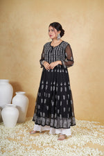Load image into Gallery viewer, Premika Flared 56 Kali Anarkali Dress