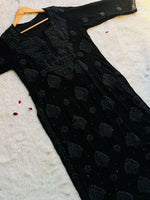 Load image into Gallery viewer, Haya Premium Viscose Luxury Chikankari Kurta