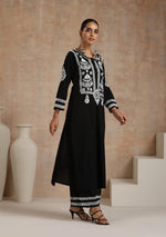 Load image into Gallery viewer, Sahiba Mul Cotton Kurti Pallazo Set