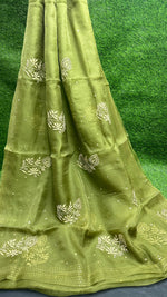 Load image into Gallery viewer, Pure Organza Silk Luxury Saree