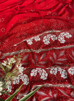 Load image into Gallery viewer, Apsara Premium Luxury Chikankari Saree