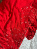 Load image into Gallery viewer, Apsara Premium Luxury Chikankari Saree - The Lucknowi Chikan