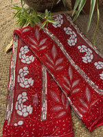 Load image into Gallery viewer, Apsara Premium Luxury Chikankari Saree - The Lucknowi Chikan