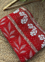 Load image into Gallery viewer, Apsara Premium Luxury Chikankari Saree