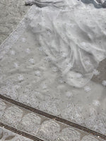 Load image into Gallery viewer, Apsara Premium Luxury Chikankari Saree