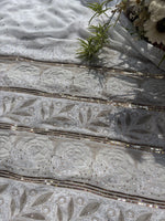 Load image into Gallery viewer, Apsara Premium Luxury Chikankari Saree - The Lucknowi Chikan