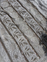 Load image into Gallery viewer, Apsara Premium Luxury Chikankari Saree - The Lucknowi Chikan