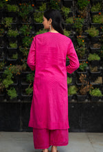Load image into Gallery viewer, Hayat Chikankari Kurti Set