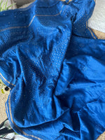 Load image into Gallery viewer, Madhuri Chanderi Silk Mukaish Saree.