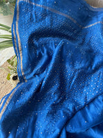Load image into Gallery viewer, Madhuri Chanderi Silk Mukaish Saree.