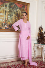 Load image into Gallery viewer, Nagma Premium Chikankari Mukaish Viscose Set