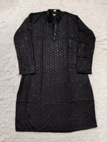 Load image into Gallery viewer, Mens Kurta & Pyjama - The Lucknowi Chikan