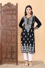Load image into Gallery viewer, Saba Premium Modal Chikankari Kurti