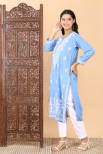 Load image into Gallery viewer, Saba Premium Modal Chikankari Kurti