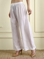 Load image into Gallery viewer, Dolly Cotton Chikankari Pallazo.