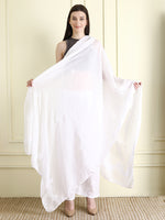 Load image into Gallery viewer, Handcrafted Chikankari Dupatta