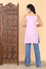 Load image into Gallery viewer, Anushka Noodle Chikankari Kurti - The Lucknowi Chikan