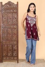Load image into Gallery viewer, Anushka Noodle Chikankari Kurti - The Lucknowi Chikan