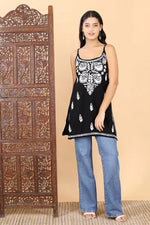 Load image into Gallery viewer, Anushka Noodle Chikankari Kurti - The Lucknowi Chikan