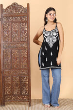 Load image into Gallery viewer, Anushka Noodle Chikankari Kurti - The Lucknowi Chikan