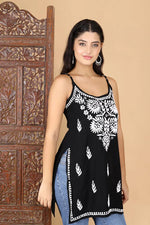 Load image into Gallery viewer, Anushka Noodle Chikankari Kurti - The Lucknowi Chikan