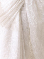 Load image into Gallery viewer, Tepchi Handwork Georgette Chikankari Saree