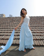 Load image into Gallery viewer, Fennil Styled Strappy Viscose Set - The Lucknowi Chikan