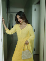 Load image into Gallery viewer, Anushka Styled Sharara Set - The Lucknowi Chikan