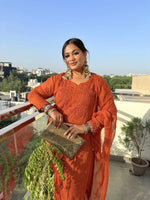 Load image into Gallery viewer, Khwab 3D Handwork Chikankari Kurti Set