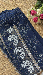 Load image into Gallery viewer, Apsara Premium Luxury Chikankari Saree