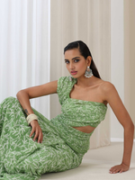 Load image into Gallery viewer, Tepchi Handwork Georgette Chikankari Saree