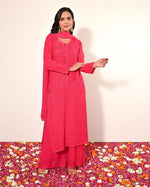 Load image into Gallery viewer, Nagma Premium Chikankari Mukaish Viscose Set