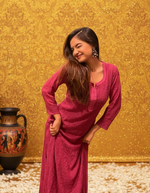 Load image into Gallery viewer, Anushka Premium Viscose Kurti Set