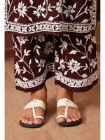 Load image into Gallery viewer, Gulfam Rayon Long Chikankari Kurti Set