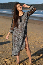 Load image into Gallery viewer, Zara Georgette Chikankari Kurta-The Lucknowi Chikan