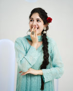 Load image into Gallery viewer, Inaayat Viscose Premium Chikankari Kurti Set