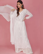 Load image into Gallery viewer, Mrunal Viscose Chikankari Kurti