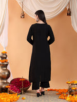 Load image into Gallery viewer, Karry Rayon Chikankari Kurti Pallazo Set