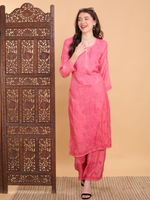 Load image into Gallery viewer, Mallika Muslin Dyed Kurti Set