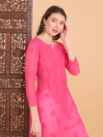 Load image into Gallery viewer, Mrunal Viscose Chikankari Kurti