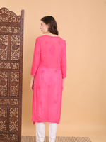 Load image into Gallery viewer, Mrunal Viscose Chikankari Kurti