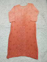 Load image into Gallery viewer, Gulposh Rose Pannel Viscose Kurti